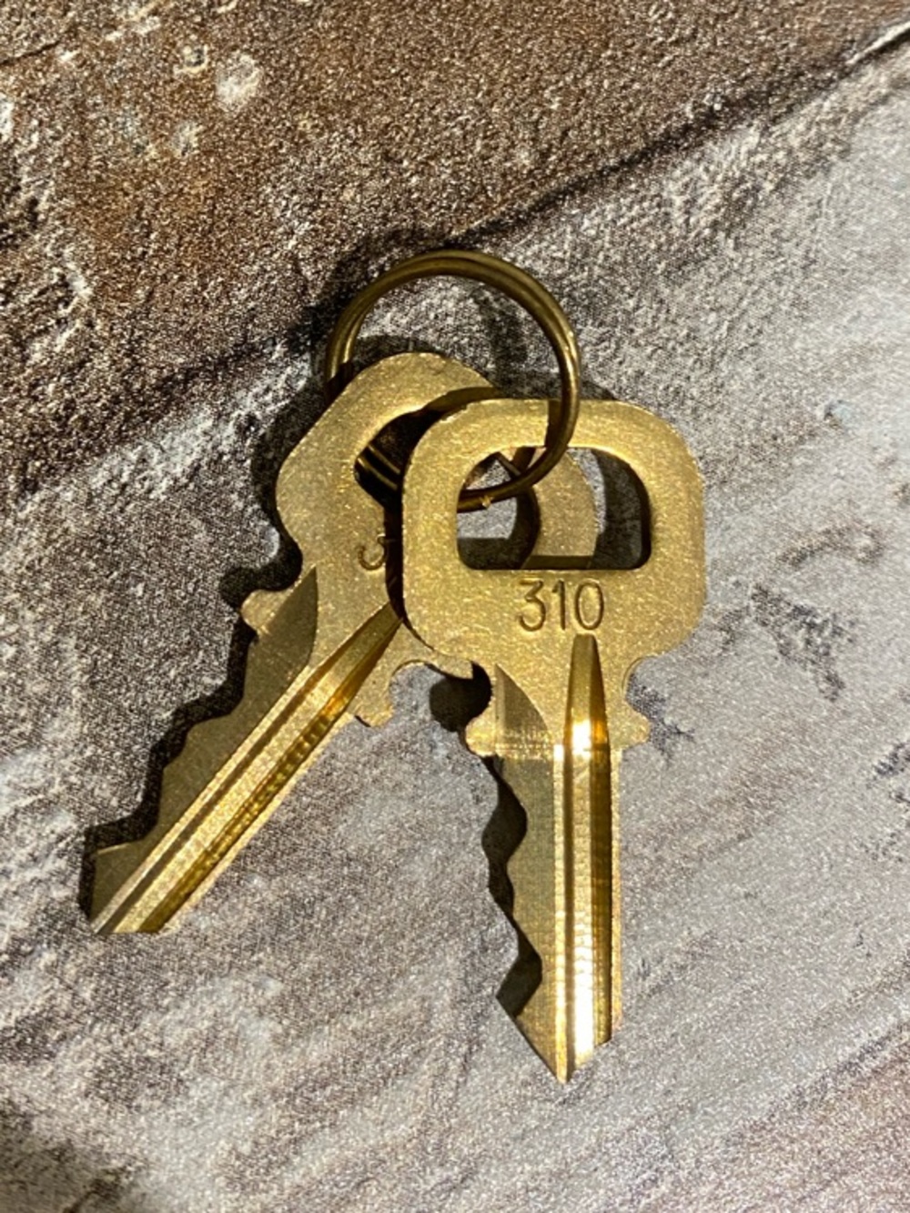 Louis Vuitton Brass Keys #310